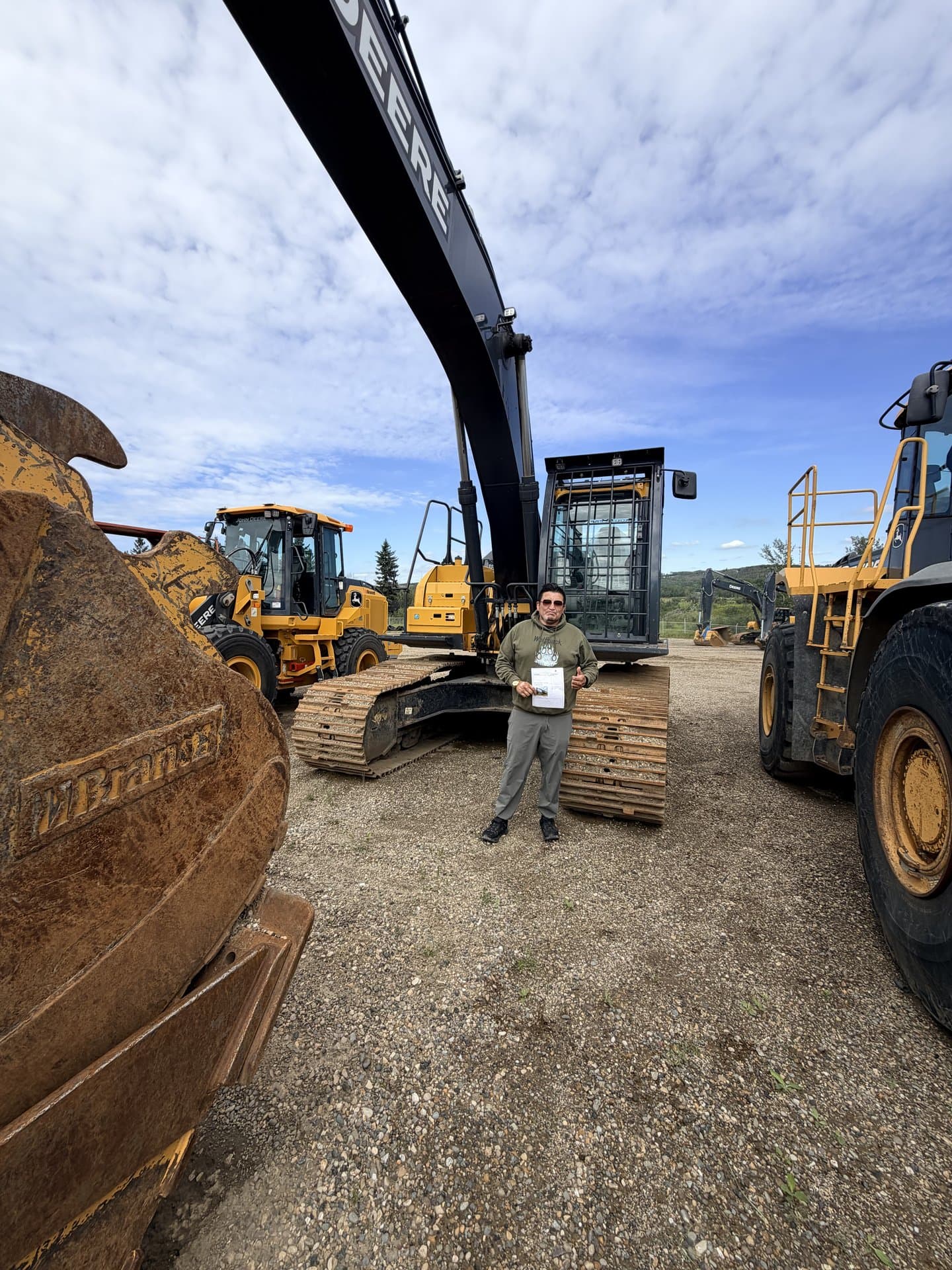 John Deere 300G LC excavator